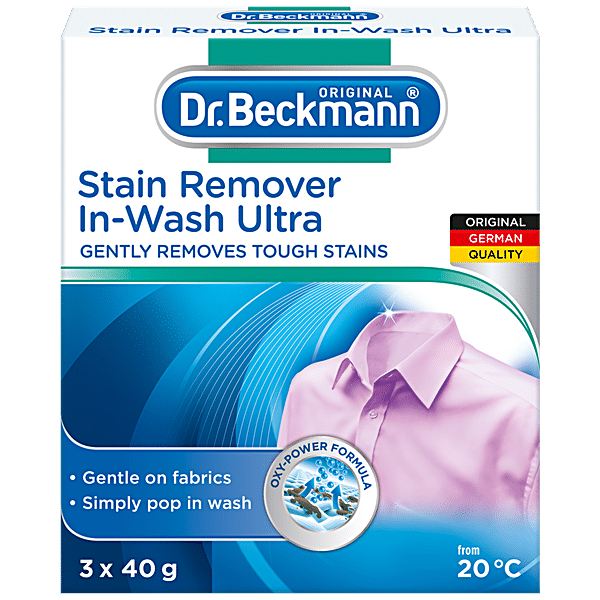 Buy Dr. Beckmann Stain Remover In-Wash Ultra - Gently Removes Tough Stains  Online at Best Price of Rs 269 - bigbasket