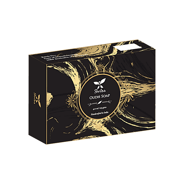 Buy Shrida Oudh Soap Woody & Aromatic Fragrance Online at Best Price