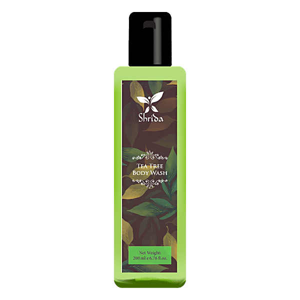 Buy Shrida Tea Tree Body Wash Rich In AntiInflammatory