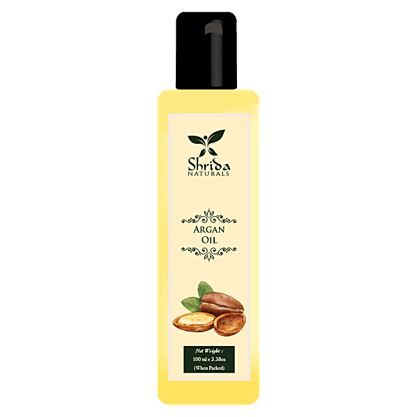 Buy Shrida Argan Oil Rich In Vitamin E, Essential Fatty Acids