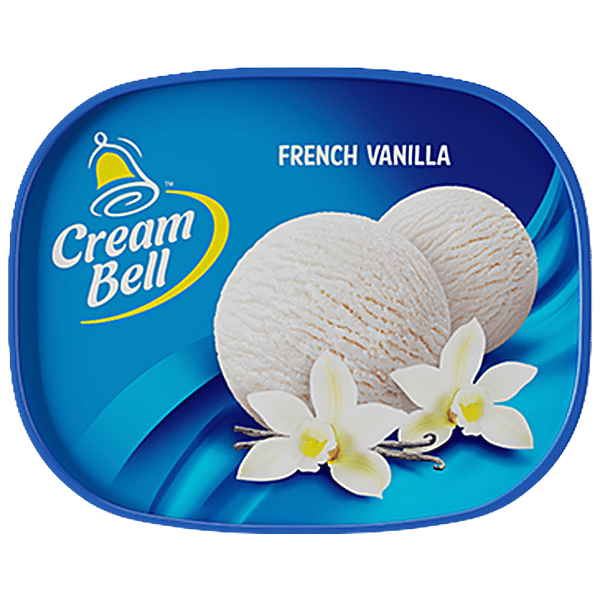 Buy Cream Bell Ice Cream French Vanilla, Rich & Creamy Online at Best Price of Rs 180 bigbasket