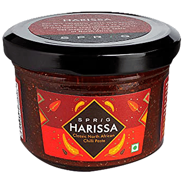Buy Sprig Harissa Chilli Paste Classic North African Flavours Online