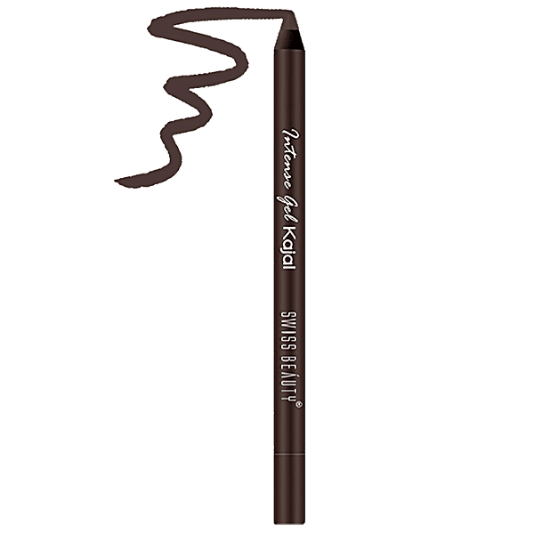 Buy Swiss Beauty Intense Gel Kajal Long Lasting, Smooth Online at
