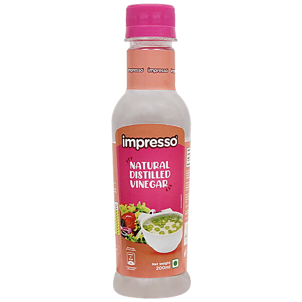 Buy IMPRESSO Natural Distilled Vinegar Online at Best Price of Rs 69