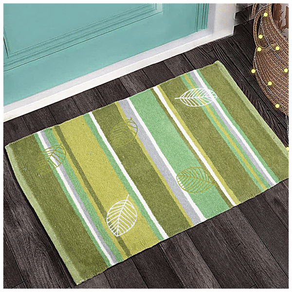 Buy Veriza Floor/Door Mat With Embroidery, Durable, Easy To Wash