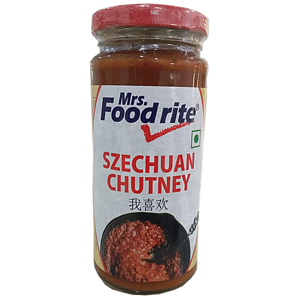 Buy Mrs.Food Rite Szechuan Chutney Hot & Spicy Flavour Online at Best