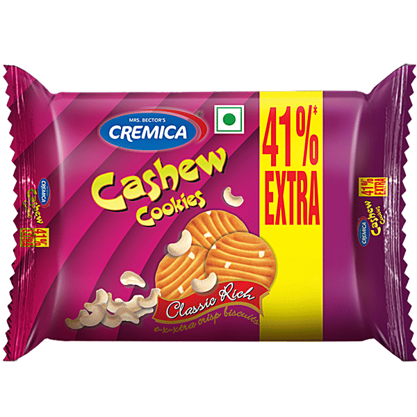 Buy Cremica Cashew Cookies Classic Rich, Crisp Biscuits, Teatime