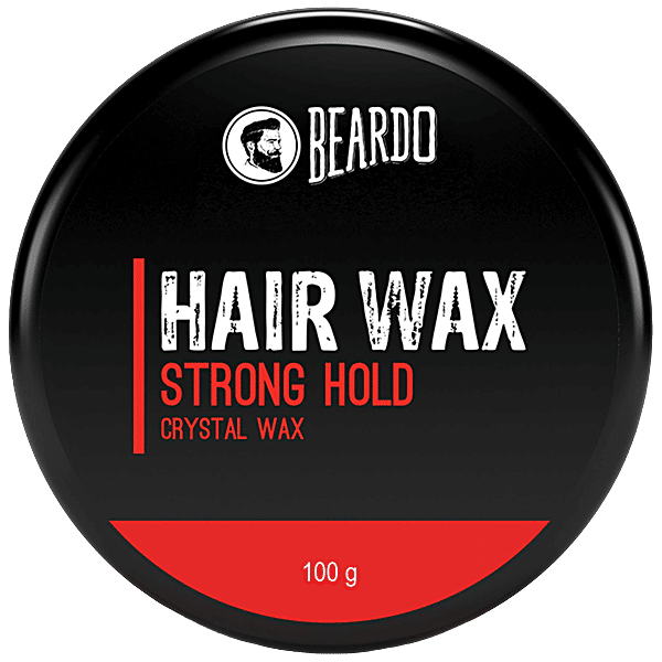 Buy Beardo Crystal Hair Wax Strong Hold, Glossy Finish, For Men
