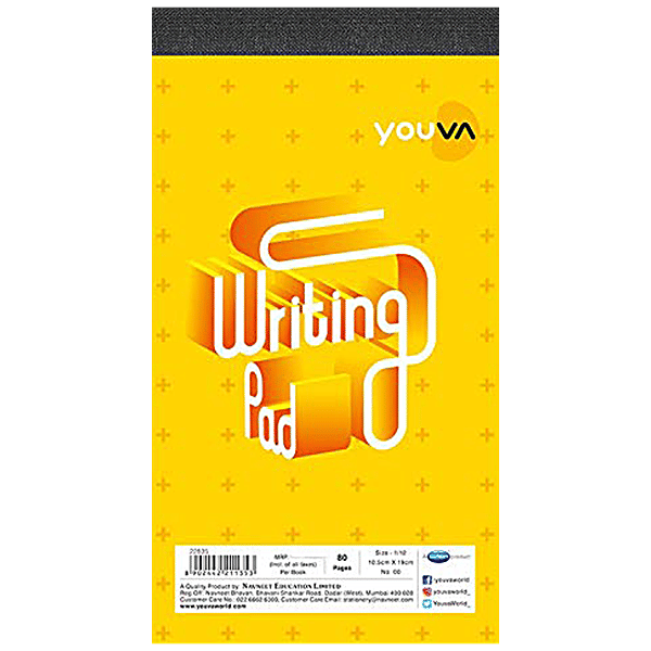 Buy Navneet Youva Patti Bound Writing Pad With Single Line, 80 Pages