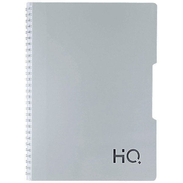 Buy Navneet HQ Wiro Bound Five Subject Notebook Single Line, 300