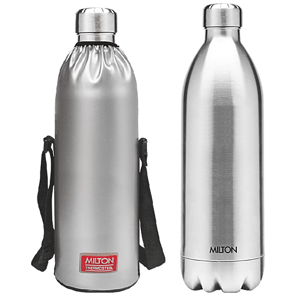 Buy Milton Thermosteel Duo DLX 1500, 24 Hrs Hot & Cold Water Bottle