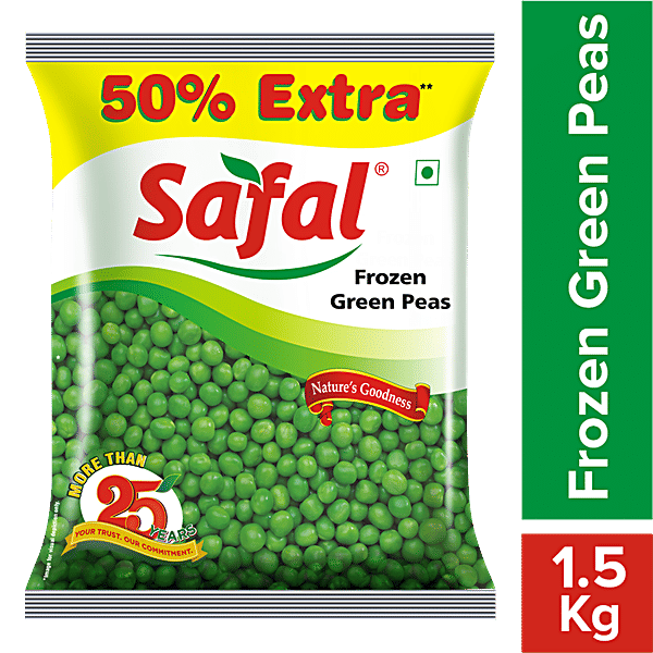 Buy Safal Frozen Green Peas Natural, No Preservatives Online at Best