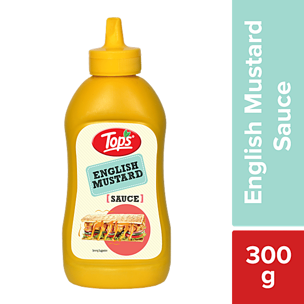 Buy Tops English Mustard Sauce Thick & Flavourful Online at Best