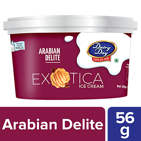 Buy Dairy day Excotia Ice Cream Arabian Delite, Made With Milk Online at Best Price of Rs 50