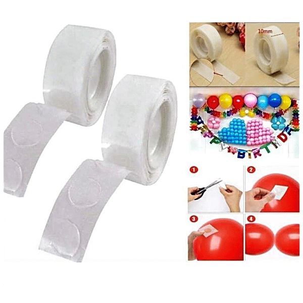 Buy Creative Space Glue Tape For Rubber Balloons & Wall Decorations