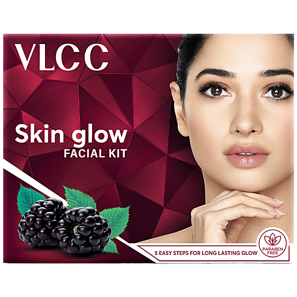 Buy VLCC Skin Glow Facial Kit For Brighten complexion Online at Best
