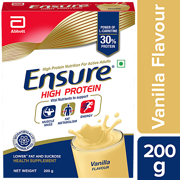 Buy Ensure High Protein Health Drink Vanilla Online at Best Price of Rs
