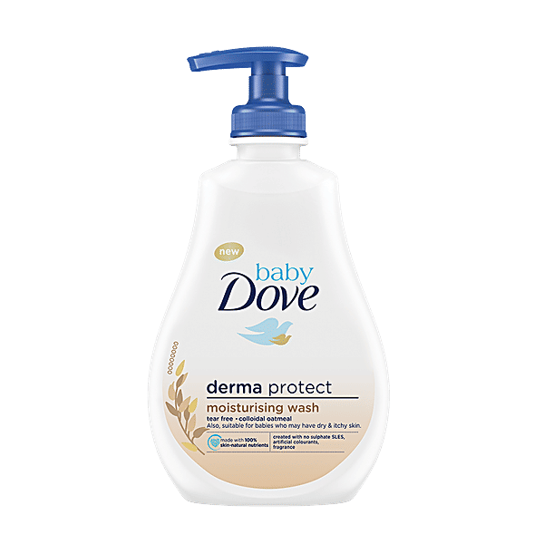 Buy Baby Dove Derma Protect Moisturising Wash Tear Free, Suitable For