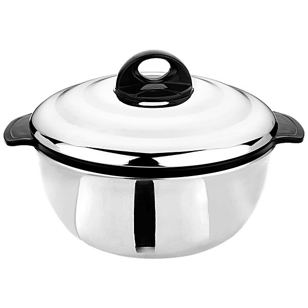 Buy Asian Bright Star Stainless Steel Casserole Dishwasher Safe, Spill Proof Online at Best