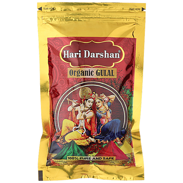 Buy Hari Darshan Organic Gulal Made From Natural Corn Starch, Eco