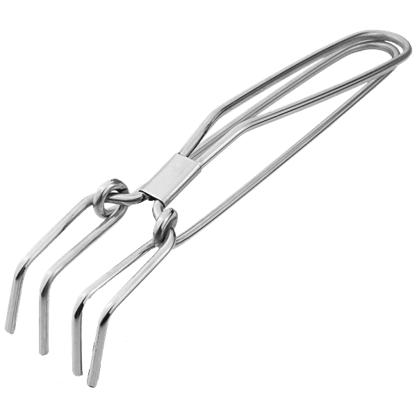 Buy Omega Stainless Steel Tongs Large, For Lifting, Turning, Carrying