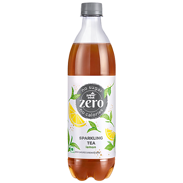 Buy Paper Boat Sparkling Tea Lemon, Carbonated Ready To Drink, Iced