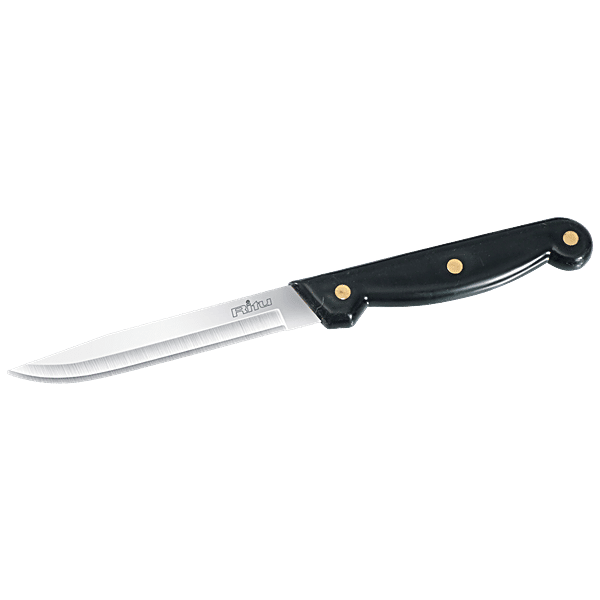 Buy Ritu 3 Rivet Handle Pointed Knife 9", Easy To Handle, For Multipurpose Usage, Black Online