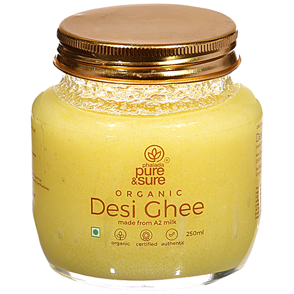Buy Phalada Pure & Sure Organic Desi Ghee Made From A2 Milk, High