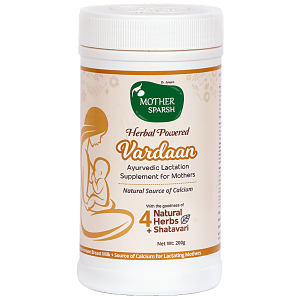 Buy Mother Sparsh Vardaan Ayurvedic Lactation Supplement 4 Natural