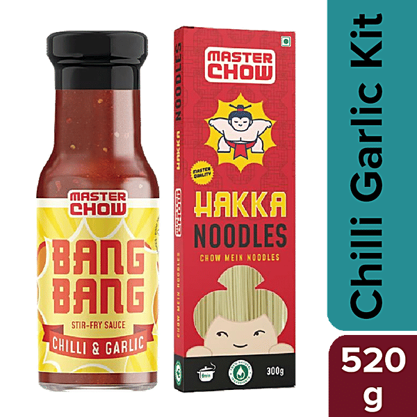 Buy MasterChow Bang Bang Chilli & Garlic Stir Fry Sauce & Hakka Noodle