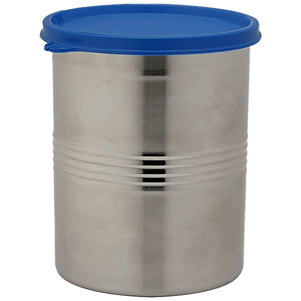 Buy Signoraware Modular Steel Container High Quality, Round, Blue Online at Best Price of Rs