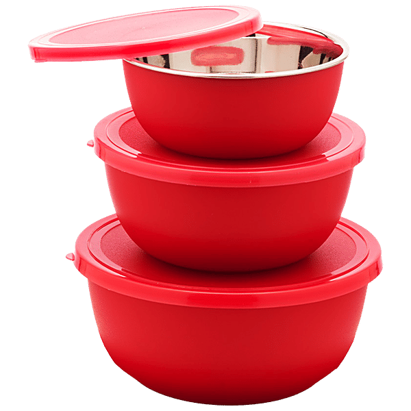 Buy Signoraware Classic Microwave Safe Bowl/Container Set High