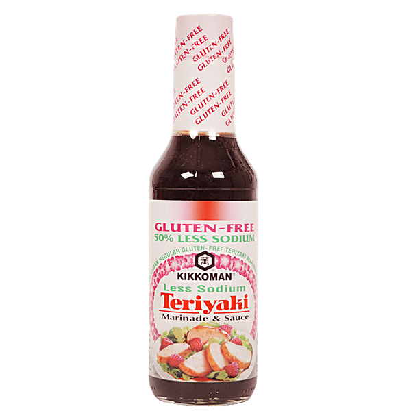 Buy Kikkoman 50 Less Sodium Teriyaki Marinade Sauce Gluten Free