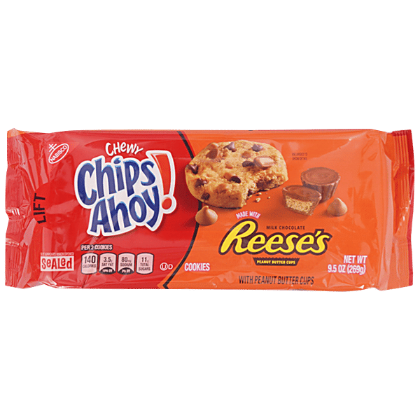 Buy Nabisco Chips Ahoy Reeses Chewy With Peanut Butter Cup Online at