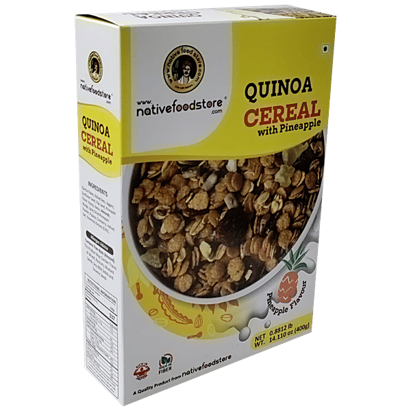 Buy Nativefoodstore Quinoa Cereal Rich In Protein & Fibre, Controls