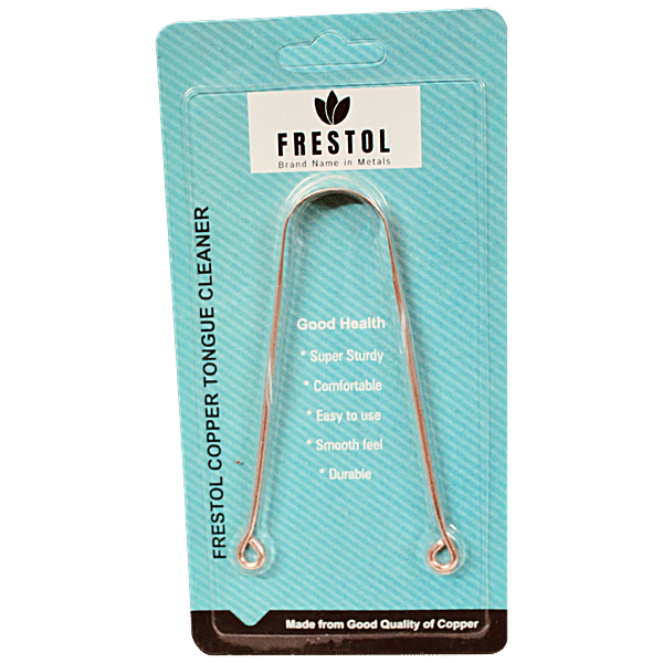 Buy Decan Copper Tongue Cleaner Plain, Comfortable Grip, NonToxic