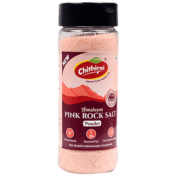 Buy Chithirai Himalayan Pink Rock Salt Powder Natural & Pure, Helps