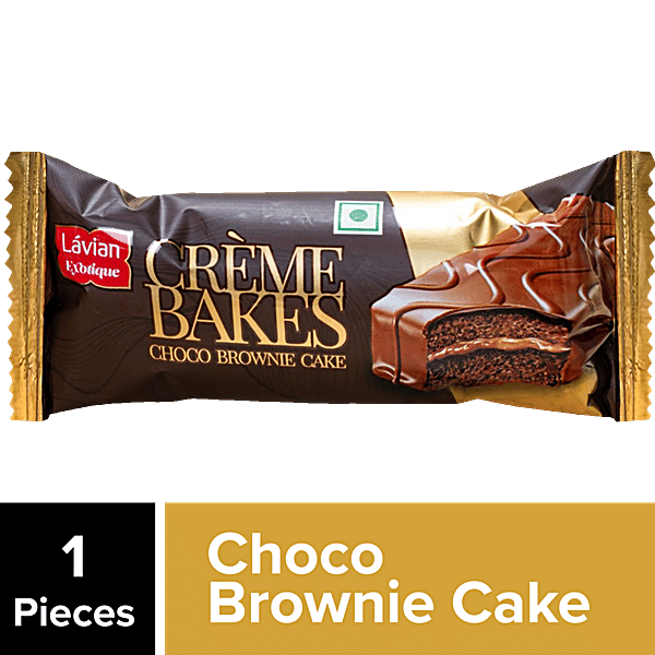 Buy Lavian Exotique CrÃ¨me Bakes Choco Brownie Cake, Yummy Snack