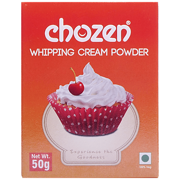 Buy CHOZEN Whipping Cream Powder Vegetarian, NonDairy Icing Mix, For