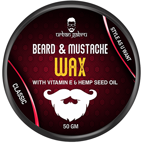 Buy urban gabru Beard & Moustache Wax For Strong Hold Online at Best