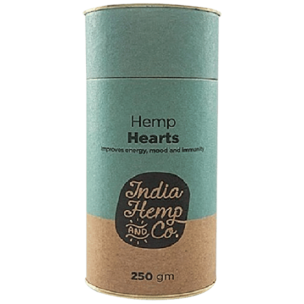 Buy India Hemp and Co Hemp Hearts Nutritional Seeds, Improves Mood