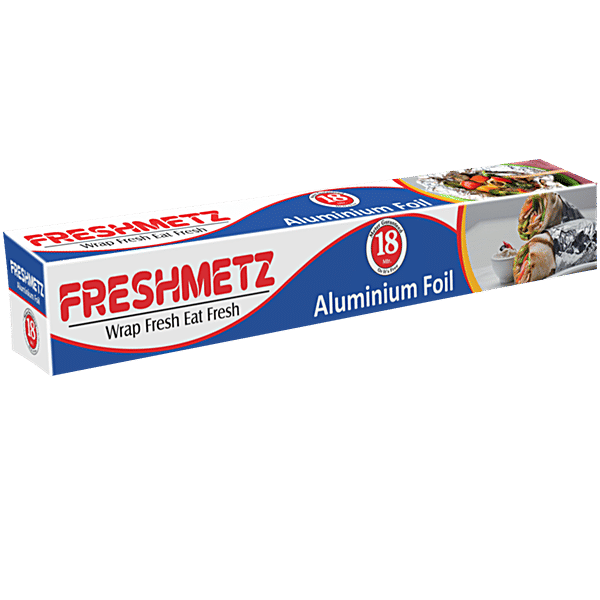 Buy Freshmetz Aluminium Foil Wrap Hygienic Wrapping Medium Online at