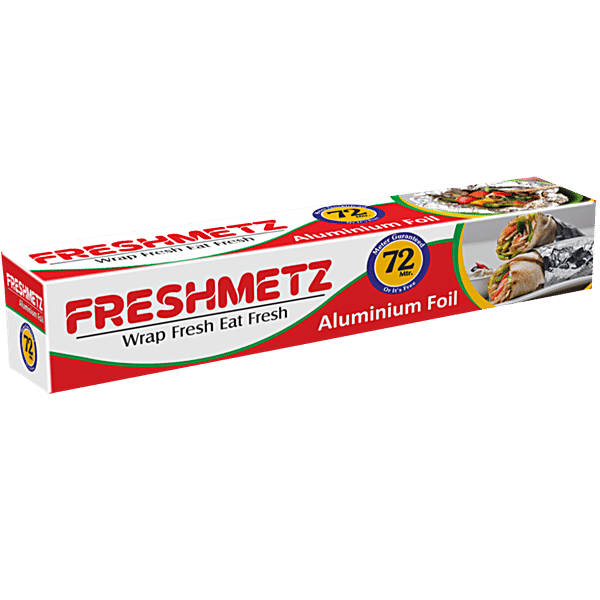 Buy Freshmetz Aluminium Foil Wrap Hygienic Wrapping Medium Online at