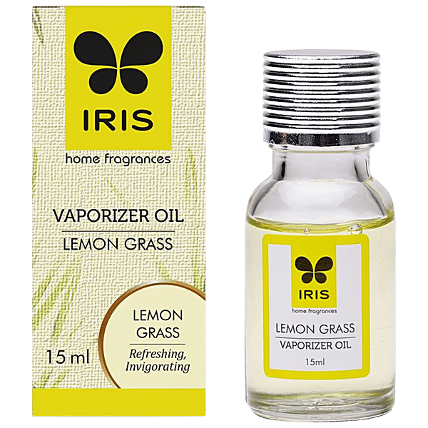 Buy IRIS ml Vaporizer Oil Lemon Grass Fragrance Online at Best Price