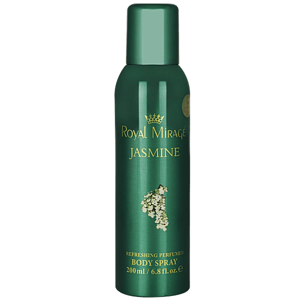 Buy Royal Mirage Jasmine Refreshing Perfumed Body Spray Provides Long