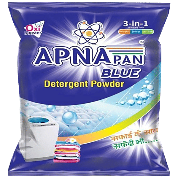 Buy APNAPAN Detergent Powder Oxi Booster, Removes Odours, Stains, For