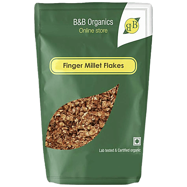 Buy B&B Organics Finger Millet/Ragi Aval Flakes Rich In Fibre Online