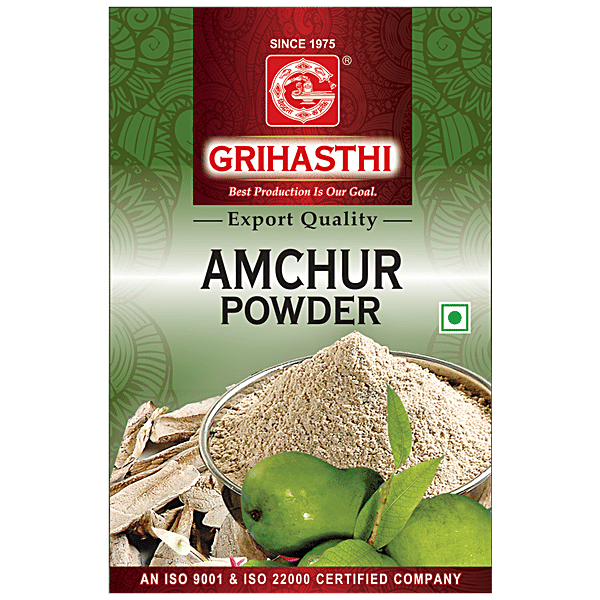 Buy Grihasthi Amchur/Dry Mango Powder Premium, Natural & Pure, No