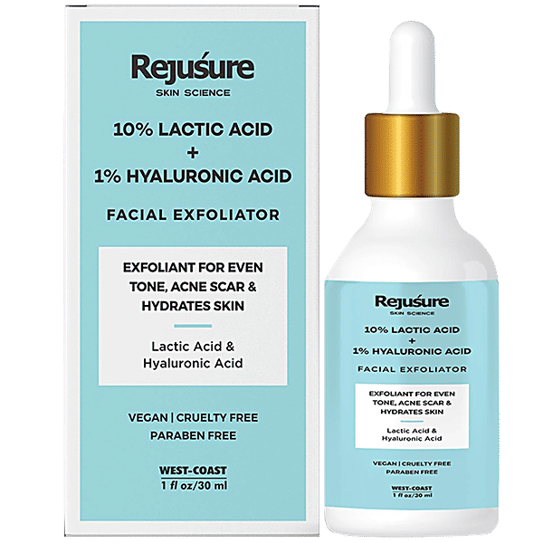 Buy Rejusure Facial Exfoliator Exfoliant With Lactic Acid 10