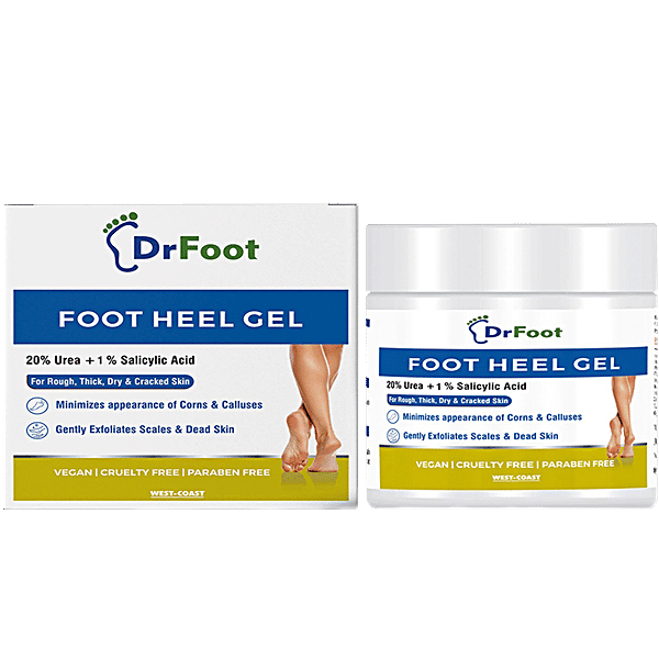 Buy Dr Foot Foot Heel Gel Moisturises Callus Cracked Rough Dry Dead